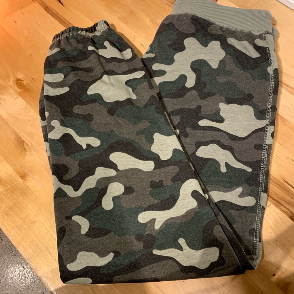 Camo Drawstring Joggers